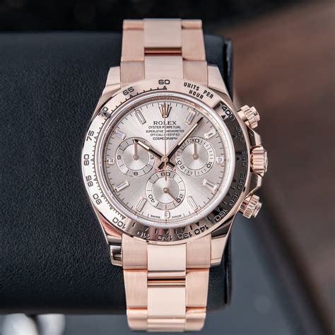 rolex daytona rose gold ladies price|rose gold Rolex for sale.